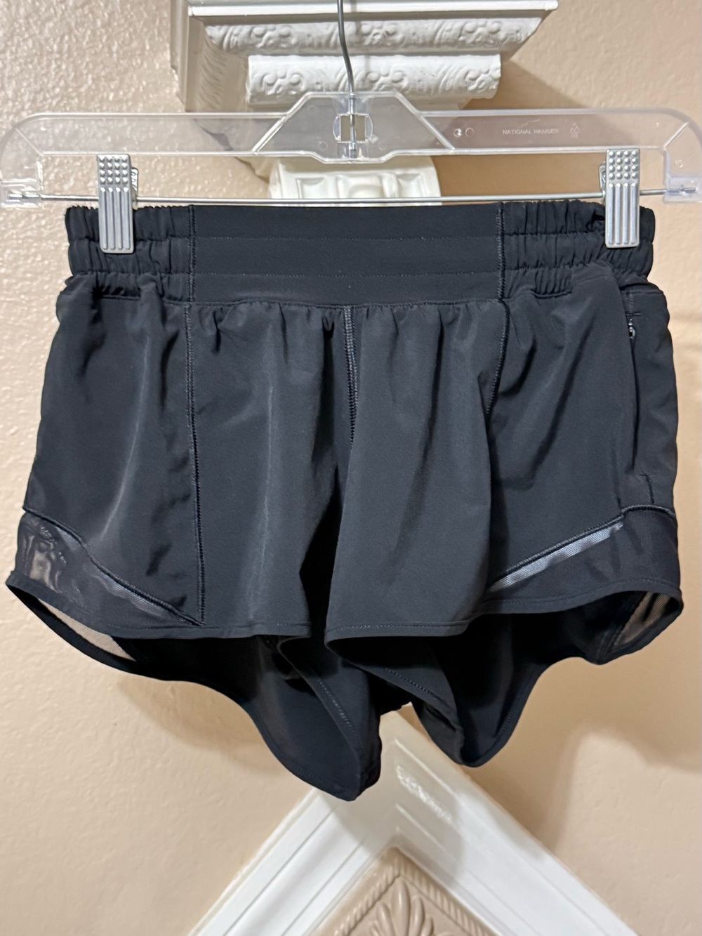 lululemon athletica Black Layered Running Shorts